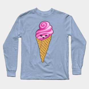 Miss Strawberry Cone Long Sleeve T-Shirt